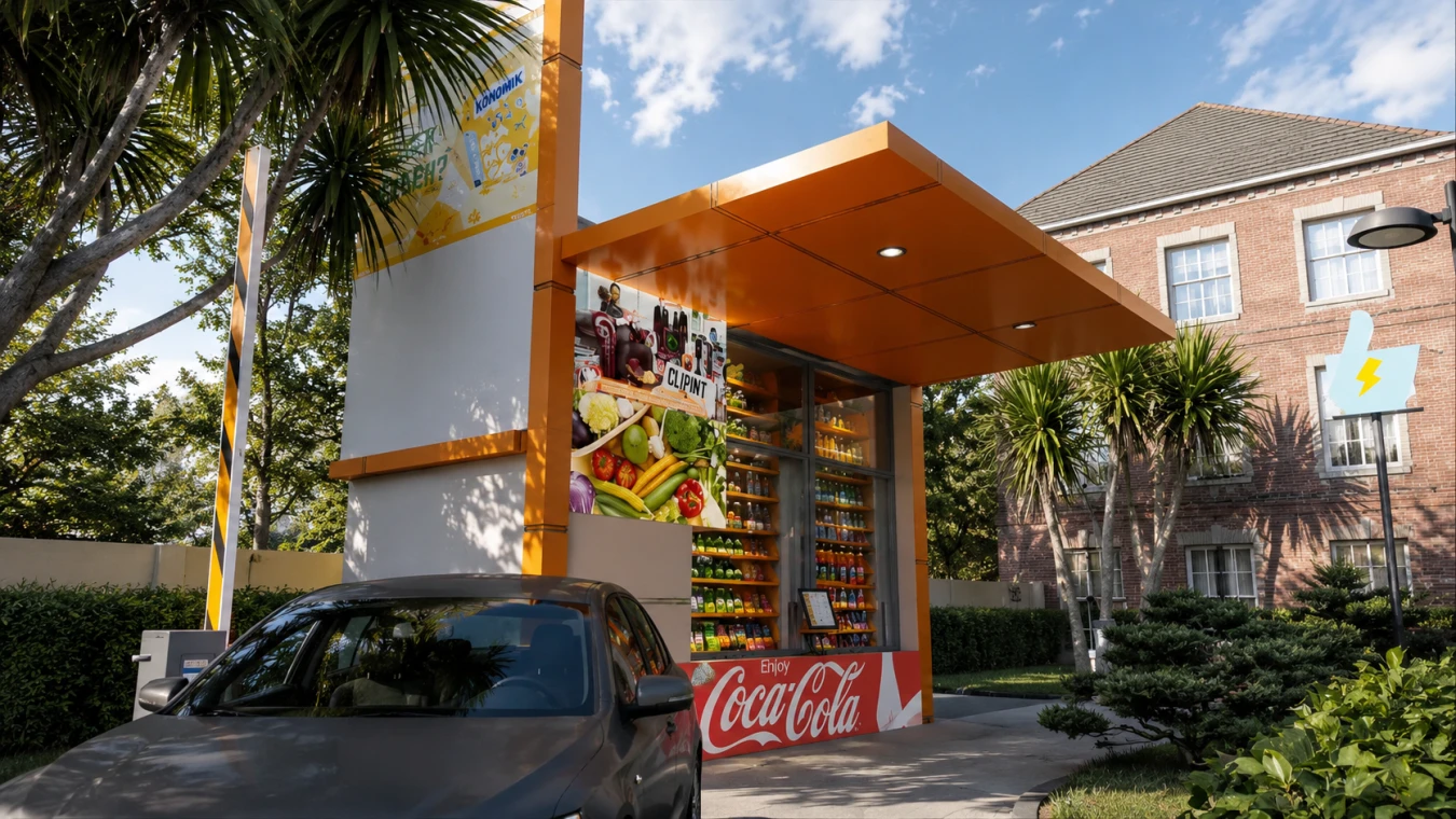 Minimarket Drive Thru Siap Bos