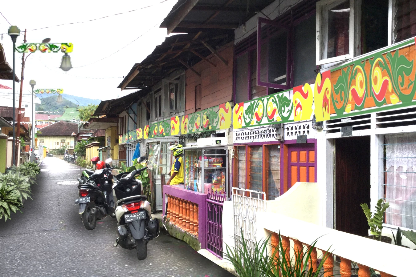 Revitalisasi Rumah Larik, Kerinci Jambi