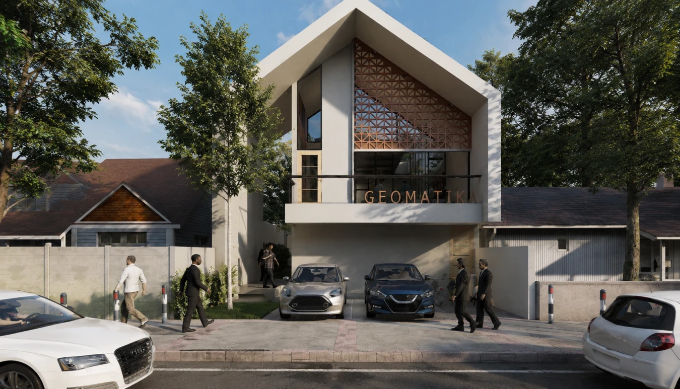 Geomatic Office - Dynamic Roof & Natural Ventilation