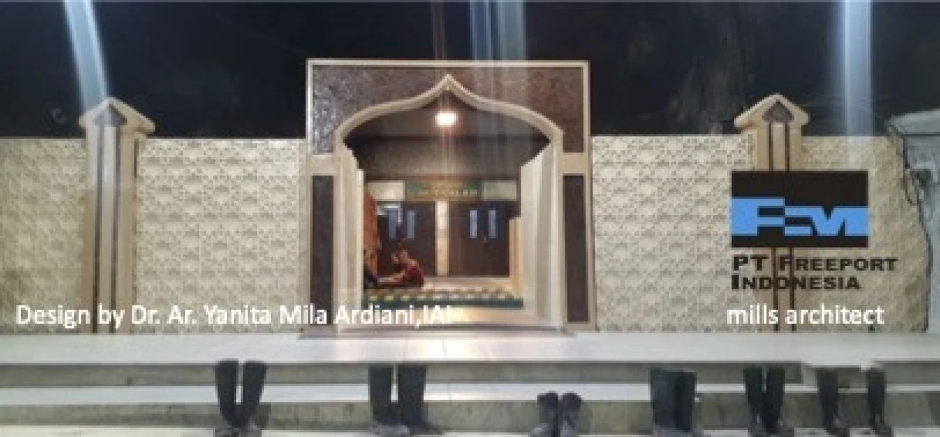 Masjid Bawah Tanah PT Freeport Mining  Indonesia